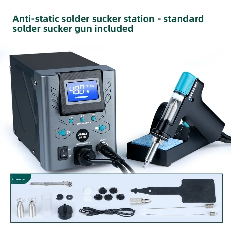 Desoldering Gun Vacuum Electric - High Power Electric Tin Suction Device
