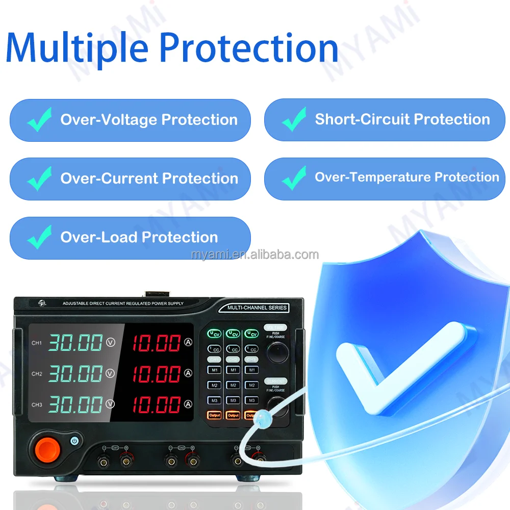 15V 30V 40V 60V 100V 80V 150V  - огляд і ціна Programmable Dc Power Supply 60V 5A