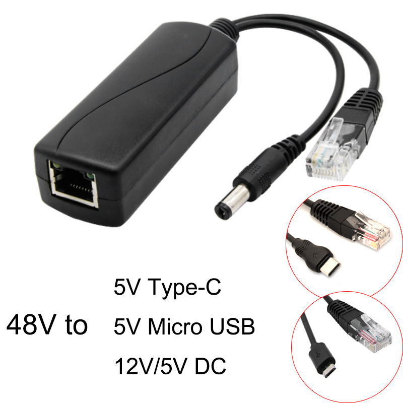 48V To 5V/12V PoE Splitter 5v  - огляд і ціна Banana Pi Bpi-M5